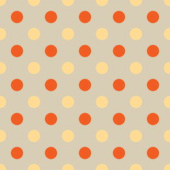 seamless Polka dot background. Bright polka dot texture. Vector illustration. Eps 10.