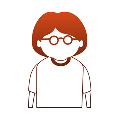 Cute grandmother cartoon vector illustration graphic design