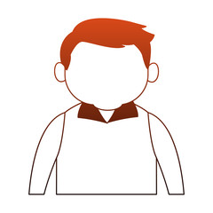 Cute grandfather cartoon vector illustration graphic design