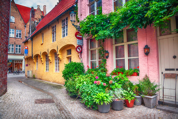 Street of Brugge, Belgium