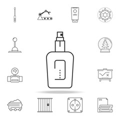 spray icon. Detailed set of web icons and signs. Premium graphic design. One of the collection icons for websites, web design, mobile app
