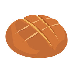 Delicious and fresh bread vector illustration graphic design