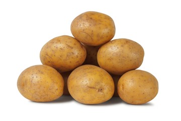 Heap of potatoes