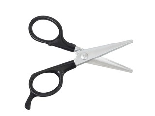 Scissors On White