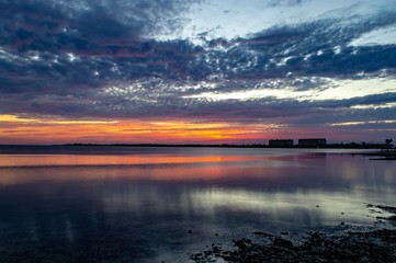 Sunset at Dunedin Causeway!