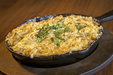 Mac and cheese dish