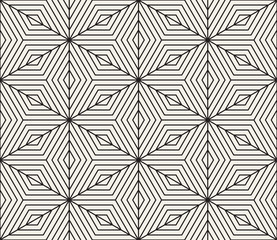 Vector seamless pattern. Modern stylish abstract texture. Repeating geometric tiles