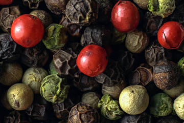 Composition of mixed peppercorns
