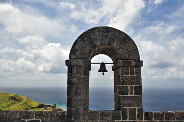 Signal bell for alerting the inhabitants of the fortress