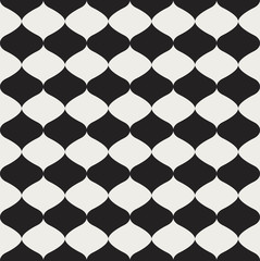 Abstract Organic Seamless Vector Pattern. Geometric texture. Repeating background.