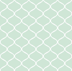 Abstract Leaf Decorative Tile. Geometric Ginkgo Seamless Pattern. Floral background.