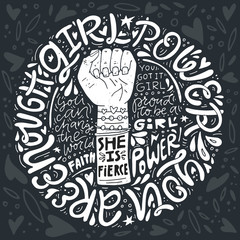 Girl Power Illustration