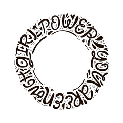 Girl Power Illustration