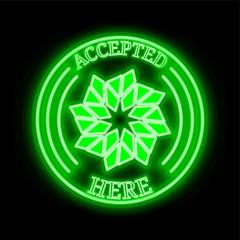 eosDAC (EOSDAC) accepted here sign