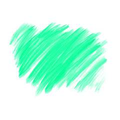 Vector hand drawn watercolor brush stain. Colorful painted stroke. Watercolor effect brushed background.