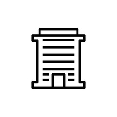 residential building icon. Element of building icon for mobile concept and web apps. Detailed residential building icon can be used for web and mobile