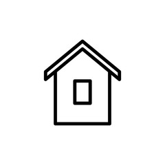 Fototapeta na wymiar house icon. Element of building icon for mobile concept and web apps. Detailed house icon can be used for web and mobile
