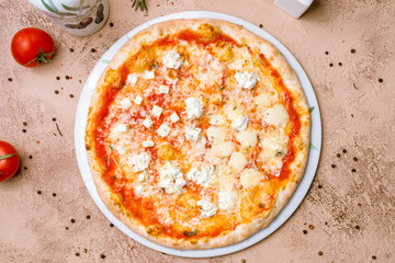 Pizza Quattro formaggi