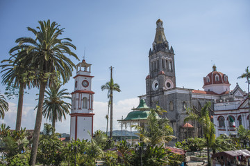 Fototapeta na wymiar Cuetzalan del Progreso, Puebla, México.