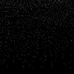 Cosmic Galaxy Background. Stardust and bright shining stars. Vector illustration