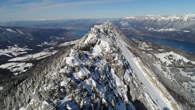 Le Roc des Boeufs, vue par drone
