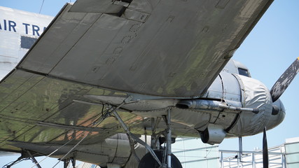 Flugzeug. 