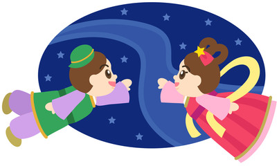 織姫と彦星01（天の川）