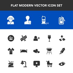 Modern, simple vector icon set with valentine, business, glass, love, drink, add, stationary, heart, communication, orbit, asian, inkstone, ink, alcohol, background, station, phone, furniture icons