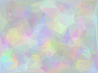 Obraz premium Iridescent Geometric Background