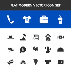 Modern, simple vector icon set with island, cup, bag, ladle, station, telephone, palm, call, phone, coffee, cooking, geisha, beautiful, kimono, cook, blossom, communication, planet, flower, hat icons