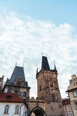 Fototapeta premium Lesser Town Bridge Tower in Prague
