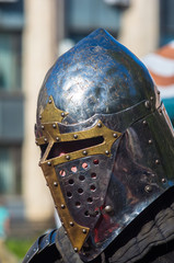 Knight's armour for historical reconstructions