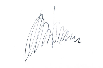 abstract lines on white paper