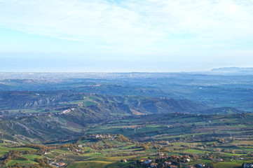 Fototapeta na wymiar italian landscape