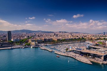 Obraz premium Cityscape of Barcelona
