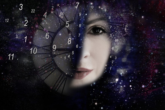 Woman ,numerology world and time