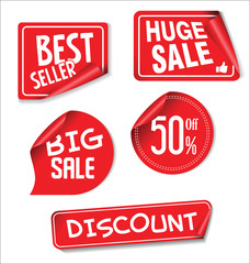 Modern design badges