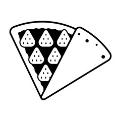 Crepe illustration icon (strawberry)