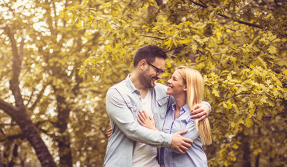 Fototapeta premium Couple in love.