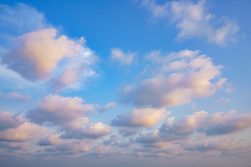 blue sky with clouds background