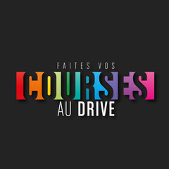faites vos courses au drive
