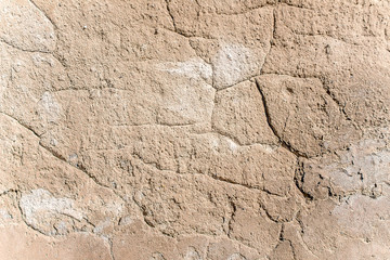 Old cracked plaster as background