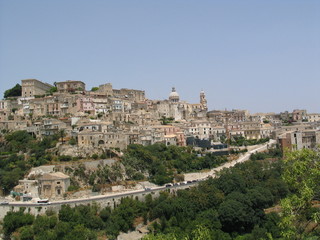 Fototapeta na wymiar Ragusa Ibla - Sicily - Italy
