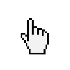 Obraz premium Mouse hand cursor vector illustration
