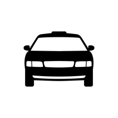 Car linear icon. Taxi. 