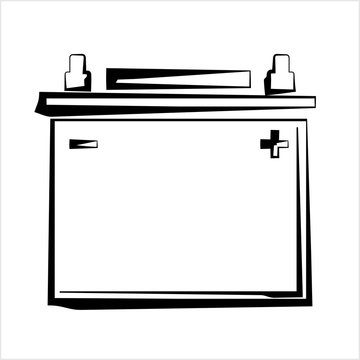 recommend clip art: Car Battery Icon, Design
