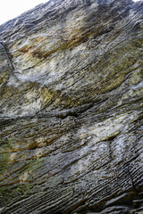 Sandstone rocks in the Bohemian Switzerland, Chech.