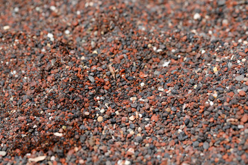 The Red beach, Santorini.