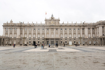 Obraz premium Royal Palace of Madrid