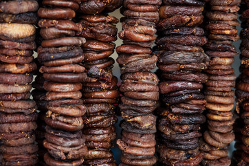 appetizing dried bananas